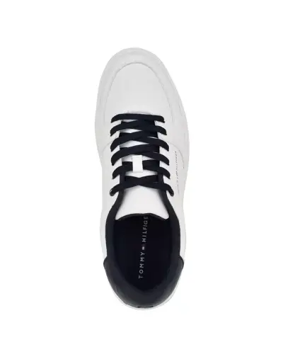 Men's Jorian Fashion Lace Up Sneakers - White/navy - 4