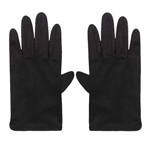 Driving Gloves for Men Women Cotton Non Slip Touchscreen UV Sun Protection Gloves for Cycling Motorcycle Camping - 4