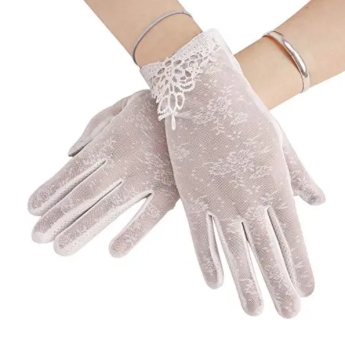 Driving Gloves for Men Women Cotton Non Slip Touchscreen UV Sun Protection Gloves for Cycling Motorcycle Camping 
