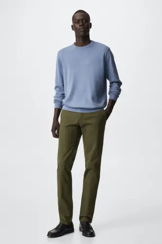 Erkek Kahverengi Pantolon-Kahverengi - 1