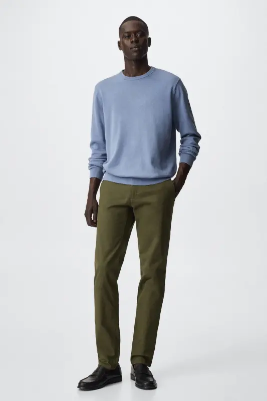 Erkek Kahverengi Pantolon-Kahverengi - 1