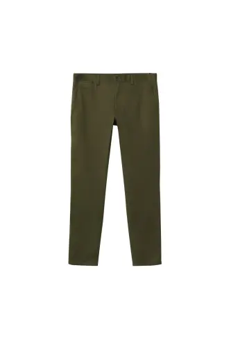 Erkek Kahverengi Pantolon-Kahverengi - 4