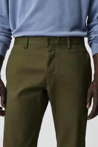 Erkek Kahverengi Pantolon-Kahverengi - 5