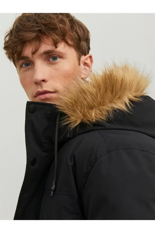 Jack&Jones Jjwınner Parka Fur Erkek Mont 12211948 - 2