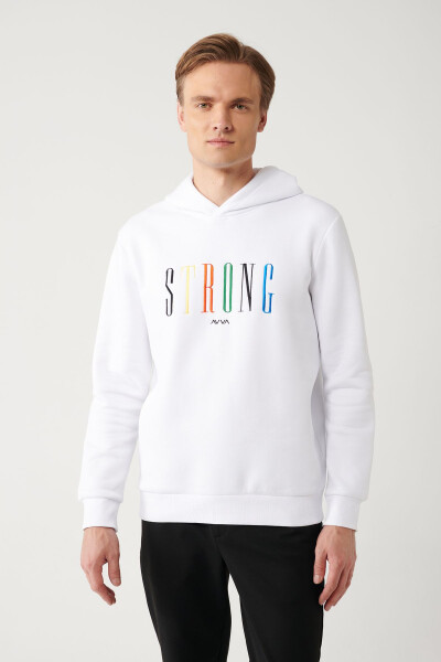 Erkek Kapüşonlu Sweatshirt - 11