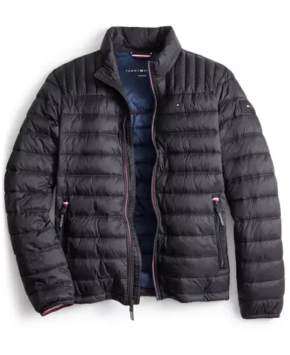 Men's Packable Quilted Puffer Jacket - 3