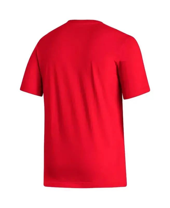 Men's Red Ajax Dassler T-shirt - Red - 2