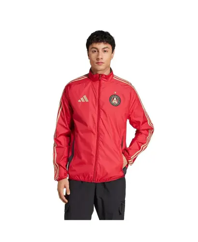 Men's Red Atlanta United FC 2025 Anthem Reversible Full-Zip Jacket-Red - 3