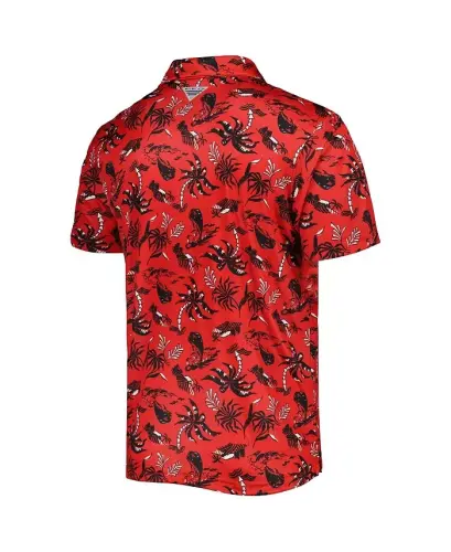 Men's Red Georgia Bulldogs Super Terminal Tackle Omni-Shade Polo Shirt - Red - 2