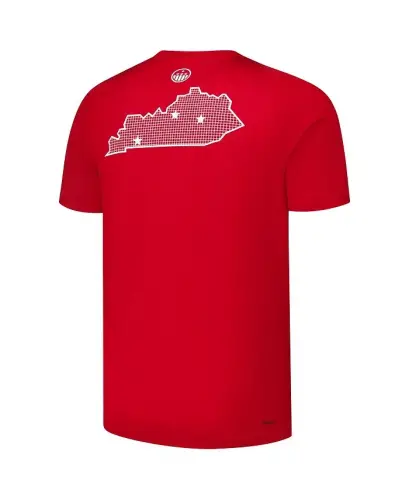Men's Red Louisville Cardinals Honor Support Pre-Game T-Shirt-Red - ADIDAS (1)