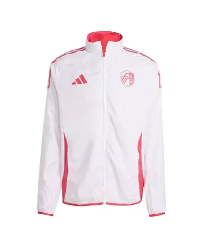 Men's Red/White St. Louis City SC 2025 Anthem Reversible Full-Zip Jacket - Red, White - 3