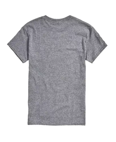 Men's Short Sleeve Graphic T-shirt - Gray - AIRWAVES (1)