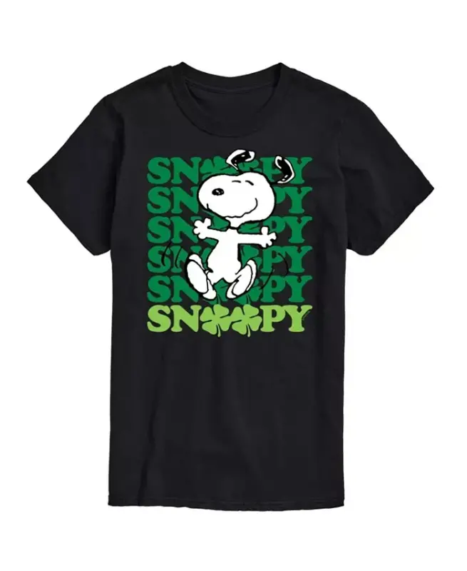 Men's Short Sleeve Graphic T-shirt - Black - AIRWAVES