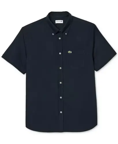 Men's Short Sleeve Button-Down Oxford Shirt - F2Q - Abysm - 3