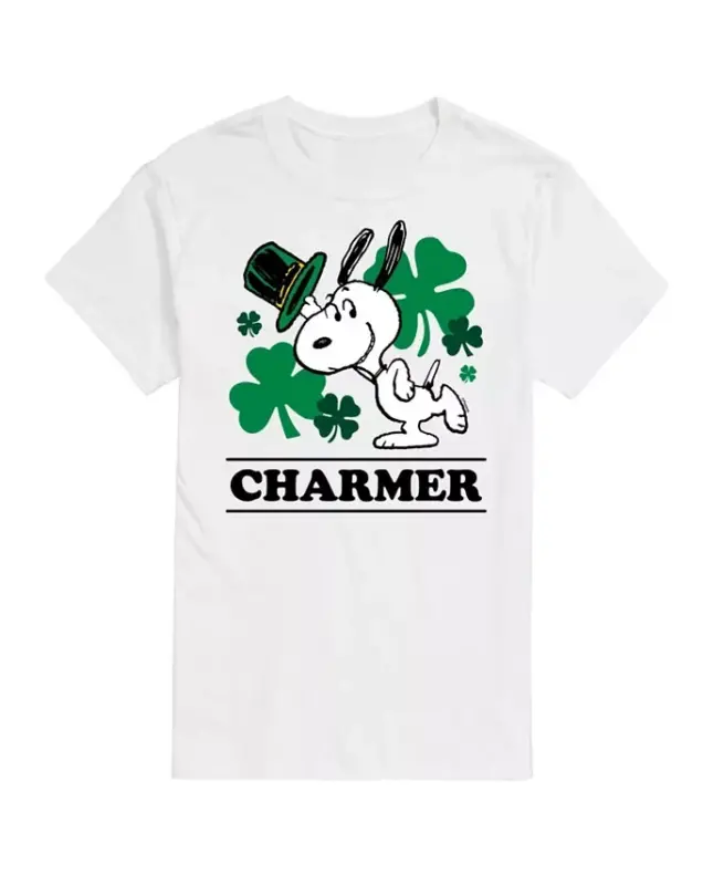 Men's Short Sleeve Graphic T-shirt - White - AIRWAVES