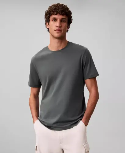 Men's Short-Sleeve Supima Interlock T-Shirt - Sedona Sage 