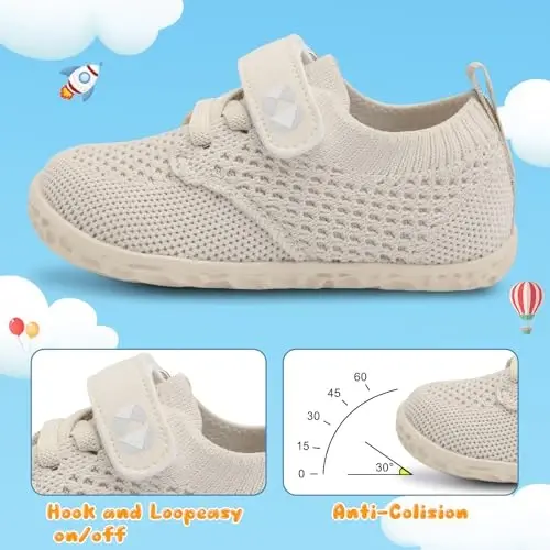 Centipede Demon Toddler Shoes for Boys Girls Baby Kids Slip on Walking Shoe Breathable Sock Shoes Lightweight Soft Sneakers - 3