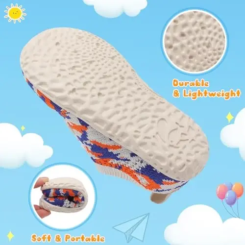 Centipede Demon Toddler Shoes for Boys Girls Baby Kids Slip on Walking Shoe Breathable Sock Shoes Lightweight Soft Sneakers - 4