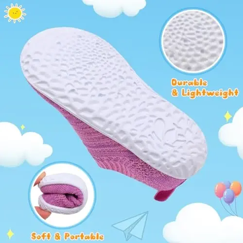 Centipede Demon Toddler Shoes for Boys Girls Baby Kids Slip on Walking Shoe Breathable Sock Shoes Lightweight Soft Sneakers - 4