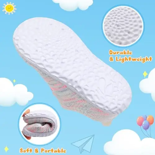 Centipede Demon Toddler Shoes for Boys Girls Baby Kids Slip on Walking Shoe Breathable Sock Shoes Lightweight Soft Sneakers - 4