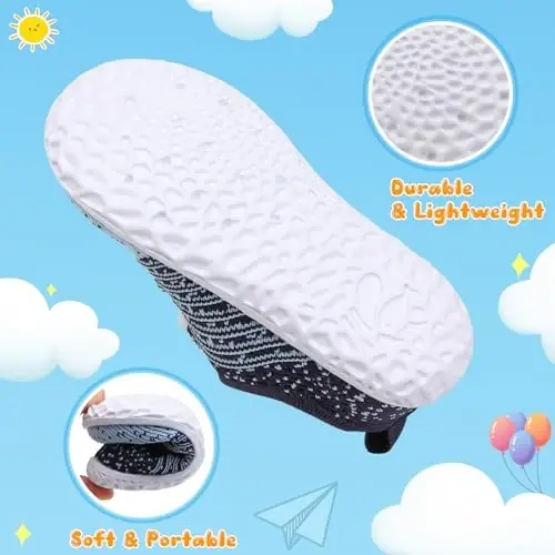 Centipede Demon Toddler Shoes for Boys Girls Baby Kids Slip on Walking Shoe Breathable Sock Shoes Lightweight Soft Sneakers - 4