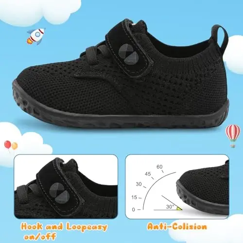 Centipede Demon Toddler Shoes for Boys Girls Baby Kids Slip on Walking Shoe Breathable Sock Shoes Lightweight Soft Sneakers - 3