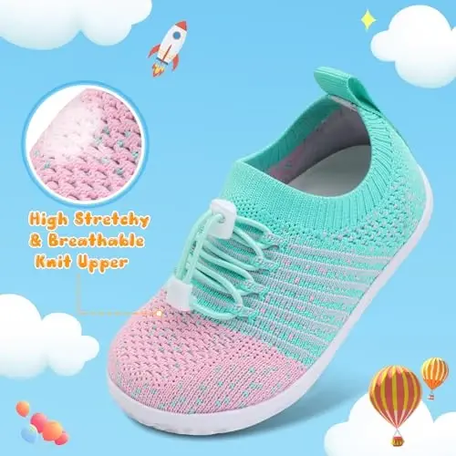 Centipede Demon Toddler Shoes for Boys Girls Baby Kids Slip on Walking Shoe Breathable Sock Shoes Lightweight Soft Sneakers - 2