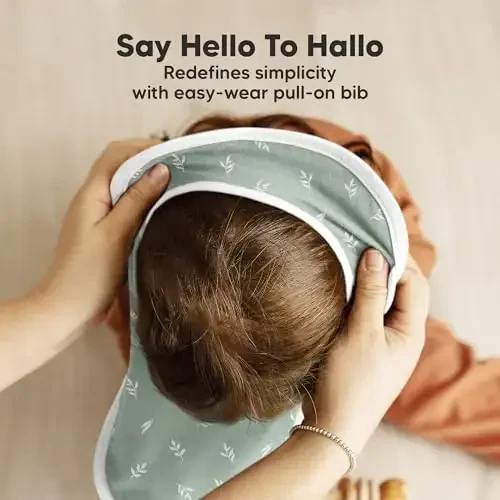 8-Pack Baby Bibs for Boys, Girls - Pullover Bibs for Drooling Teething Baby Girl & Boy Toddler, Newborn, Soft & Absorbent, Cute Colors, Large Torso Coverage Keep Infant Clean & Dry (Prairie) - 4