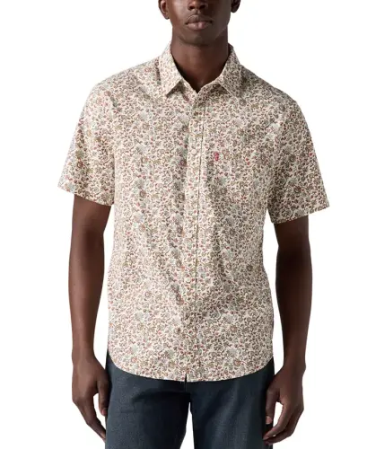 Men's Classic Regular-Fit Shirt - Etruscan Red 