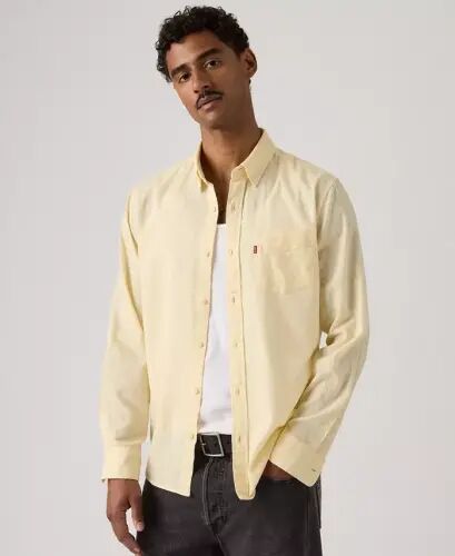Men's Classic Pocket Regular-Fit Long-Sleeve Shirt - Rutabaga - 7