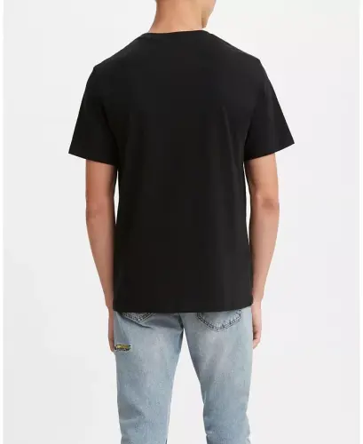 Men's Classic Pocket Crewneck Short-Sleeve T-Shirt - Mineral Black - LEVI'S (1)