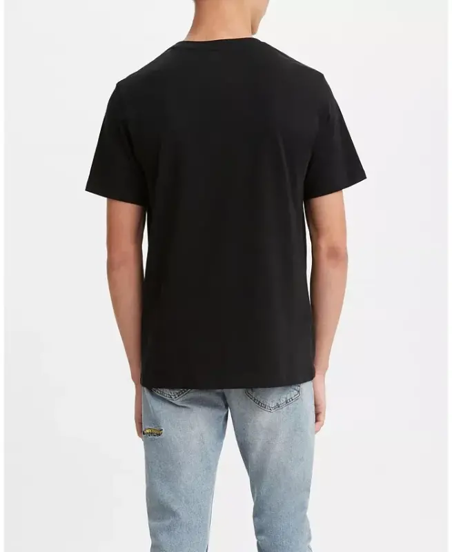 Men's Classic Pocket Crewneck Short-Sleeve T-Shirt - Mineral Black - 2