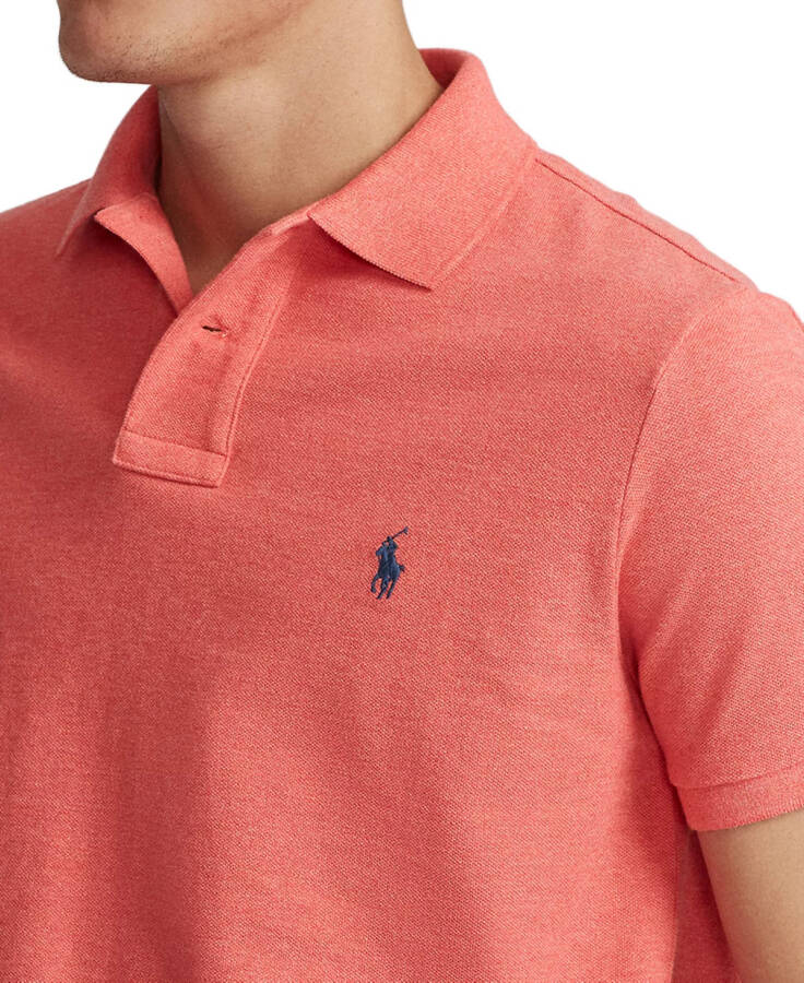 Erkek Klasik Fit File Polo Tişörtü Highland Rose Heather - 2