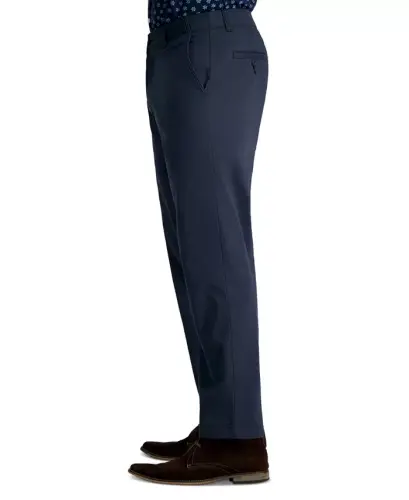 Erkek Klasik Haki™ Düz Kesim Rahat Pantolon - 4