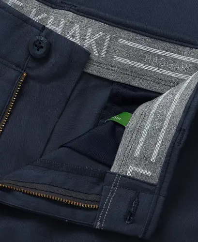 Erkek Klasik Haki™ Düz Kesim Rahat Pantolon - 7