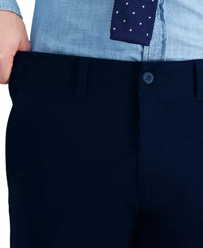 Erkek Klasik Haki™ Düz Kesim Rahat Pantolon - 4
