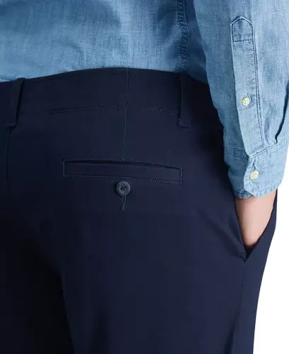 Erkek Klasik Haki™ Düz Kesim Rahat Pantolon - 5