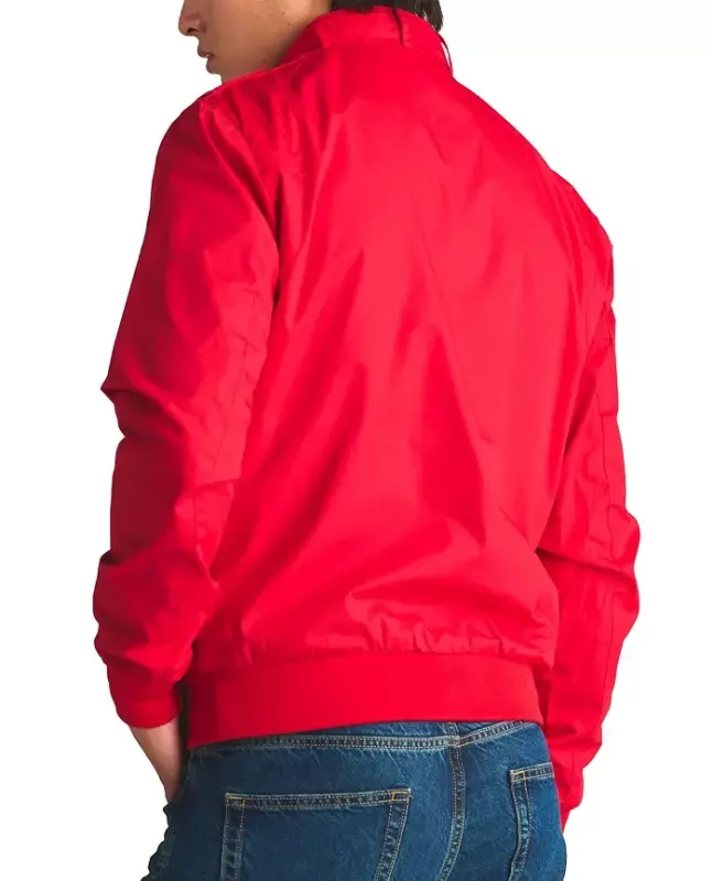 Men's Classic Iconic Racer Jacket (Slim Fit) - Red - 5