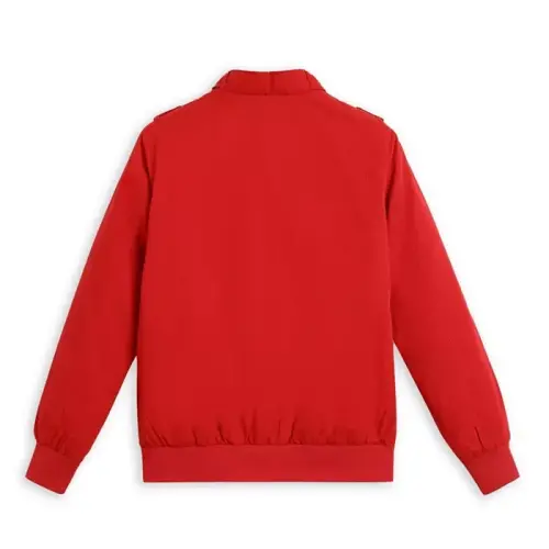 Men's Classic Iconic Racer Jacket (Slim Fit) - Red - 13