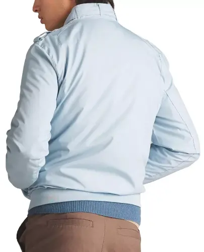 Men's Classic Iconic Racer Jacket (Slim Fit) - Dusty Sky - 4