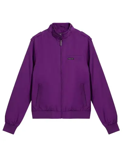 Men's Classic Iconic Racer Jacket (Slim Fit - Purple - 7