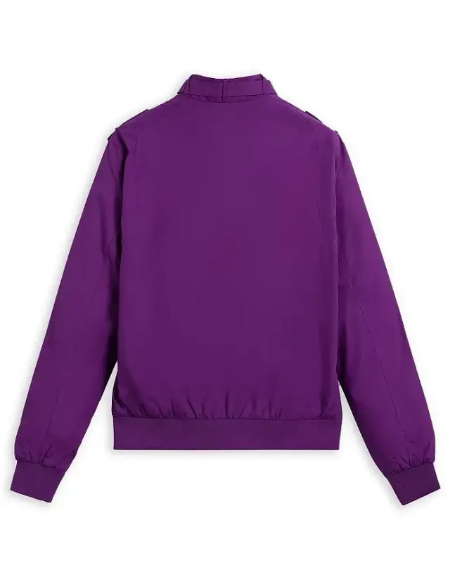 Men's Classic Iconic Racer Jacket (Slim Fit - Purple - 9
