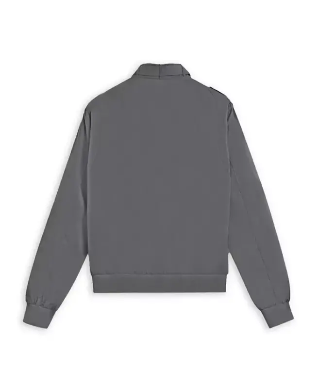 Men's Classic Iconic Racer Jacket (Slim Fit - Grey - 9