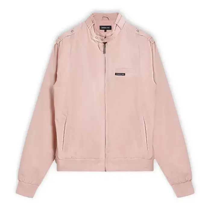 Men's Classic Iconic Racer Jacket (Slim Fit - Light pink - 6
