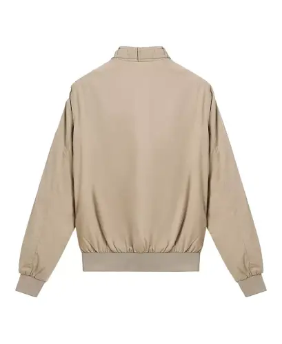 Men's Classic Iconic Racer Jacket (Slim Fit - Khaki - 9