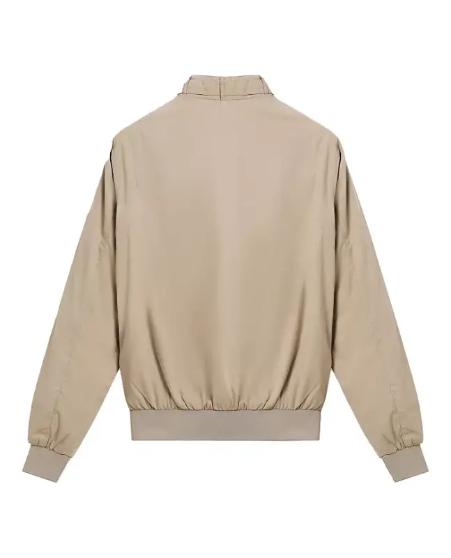 Men's Classic Iconic Racer Jacket (Slim Fit - Khaki - 7