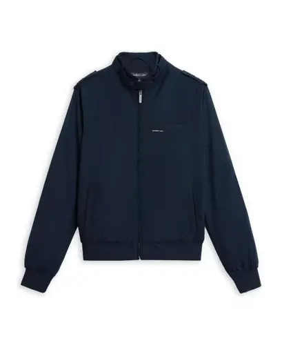 Men's Classic Iconic Racer Jacket (Slim Fit - Navy - 7