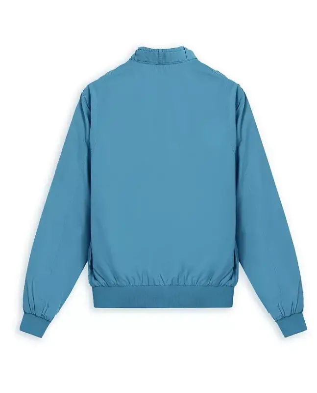 Men's Classic Iconic Racer Jacket (Slim Fit)-Slate - 8