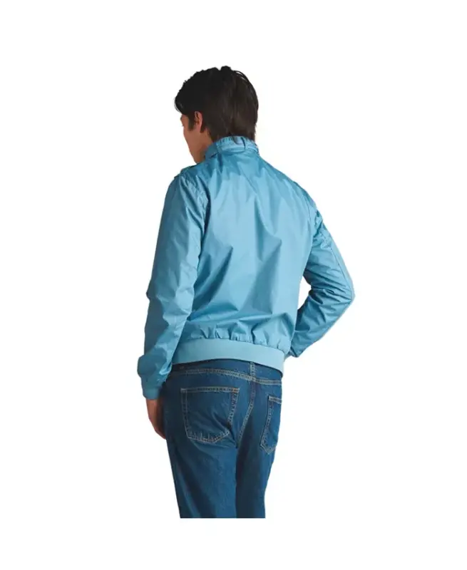 Men's Classic Iconic Racer Jacket (Slim Fit)-Slate - 3