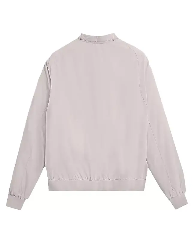 Men's Classic Iconic Racer Jacket (Slim Fit - Light grey - 3